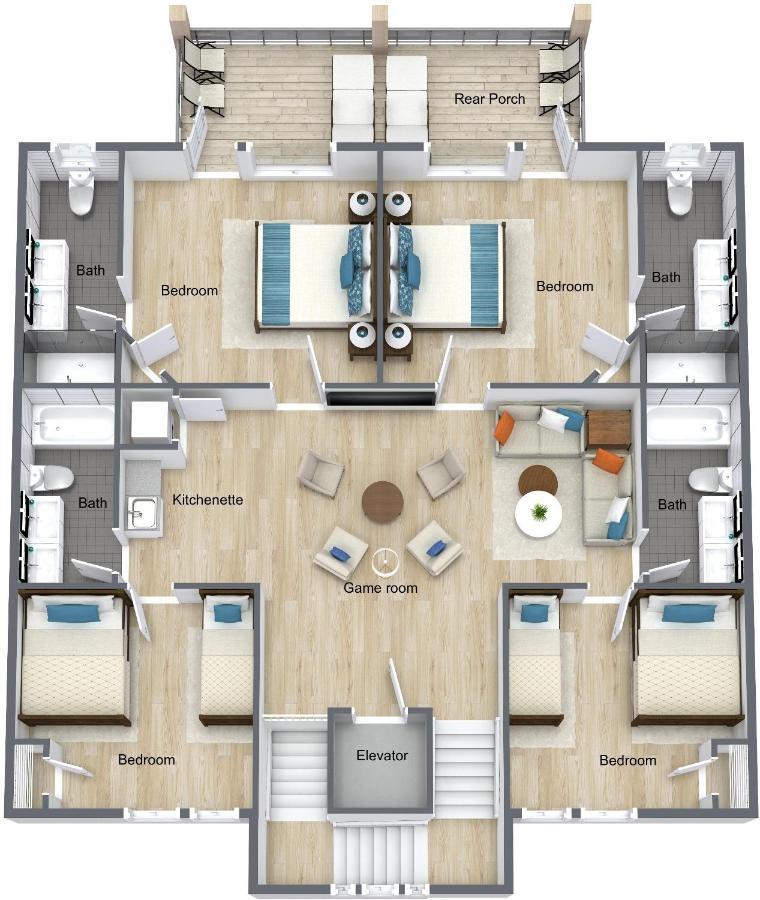 The Pearl Gulf Front W-Prvt Heated Pool, 12 Bdrm -12,5Bath Alvacationrentals Gulf Shores Zewnętrze zdjęcie